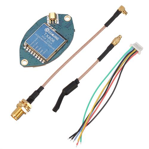 Eachine TX806 leaf 5.8G 72Ch 25/200/400/800/1000mW FPV Transmitter SmartAudio MIC MMCX-RP-SMA [92745